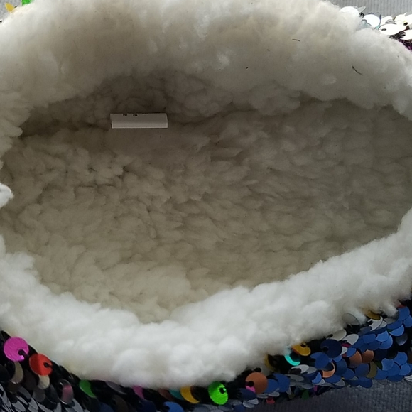 NWOT 2/$15 Rainbow/ Silver sequins sleepers - Picture 7 of 14